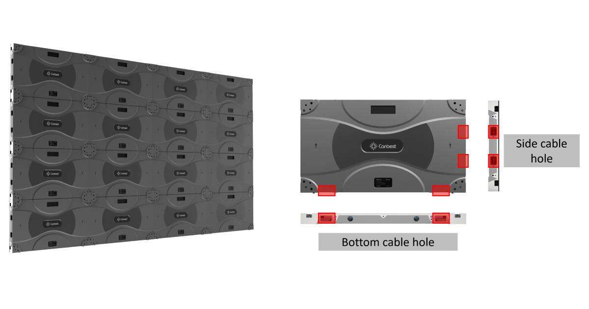 Indoor LED Display Screen Wall manufacture