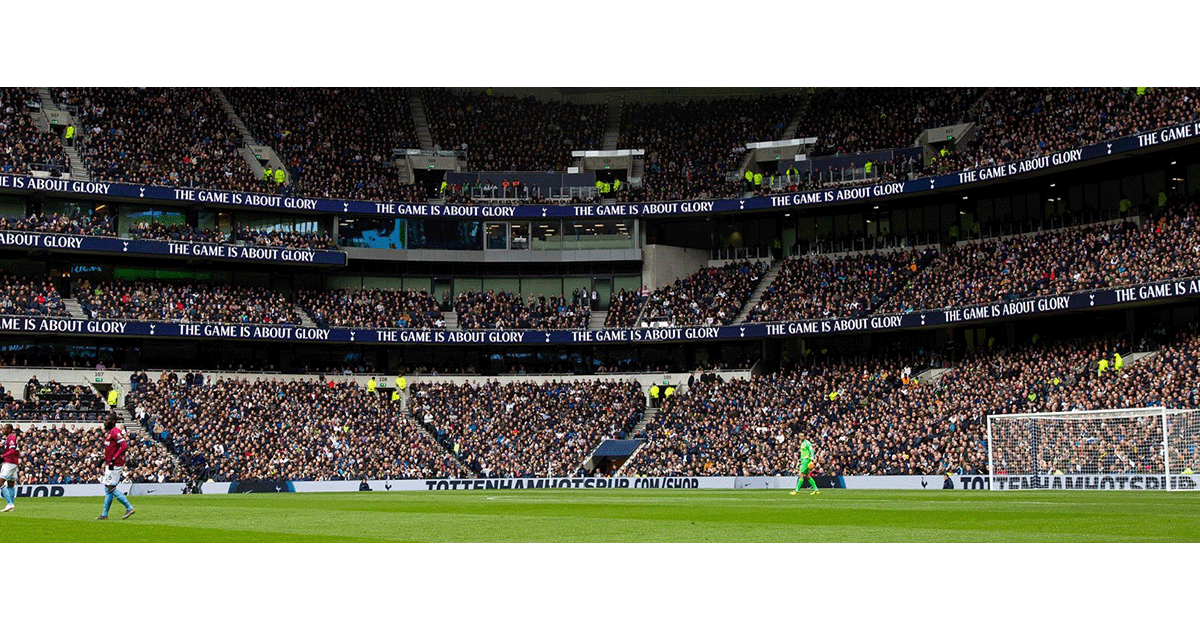 Stadium Screen Ribbon Display Curved  360 Degree Installation factory