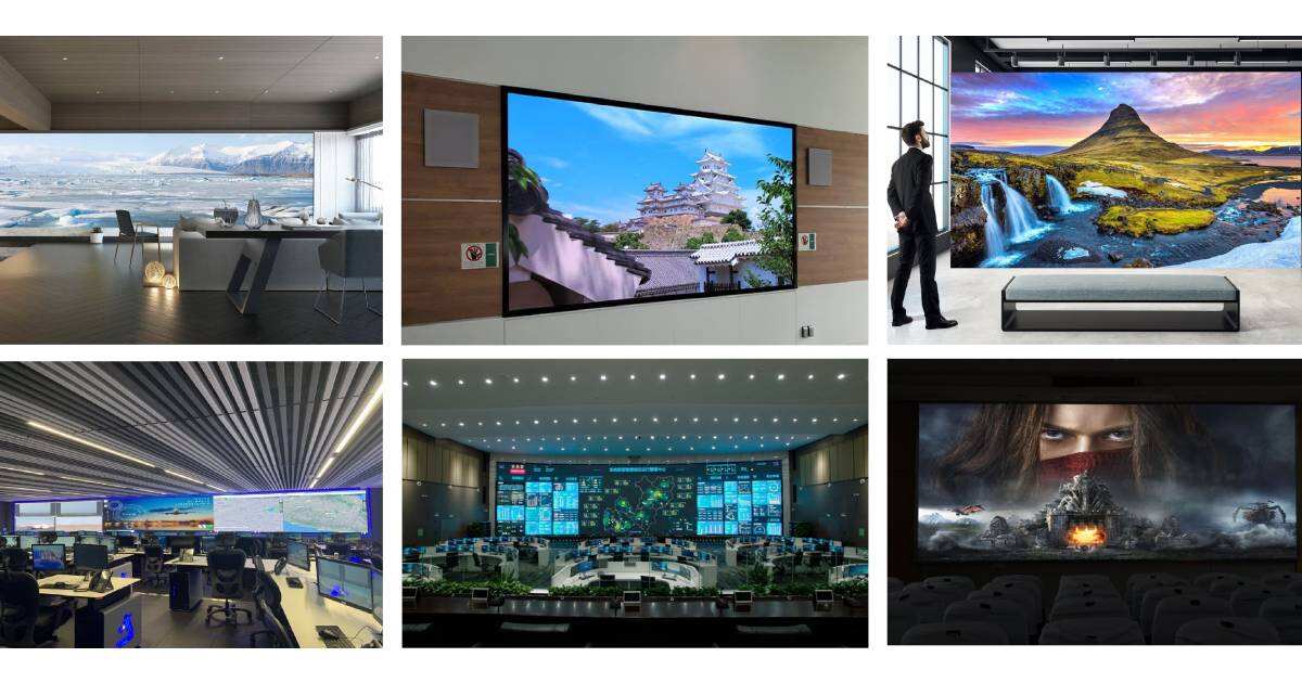 Indoor LED Video Wall 4K Pixel Pitch Display factory