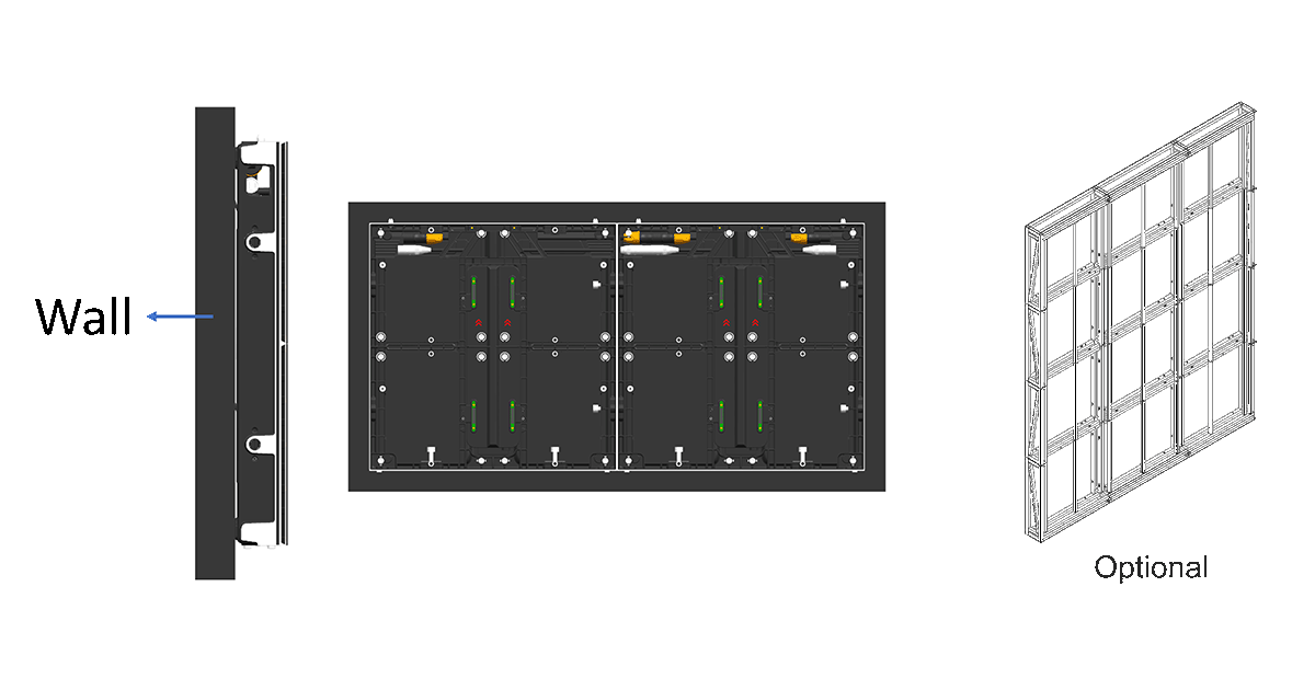 Outdoor LED Display Video Wall Screen Panel manufacture