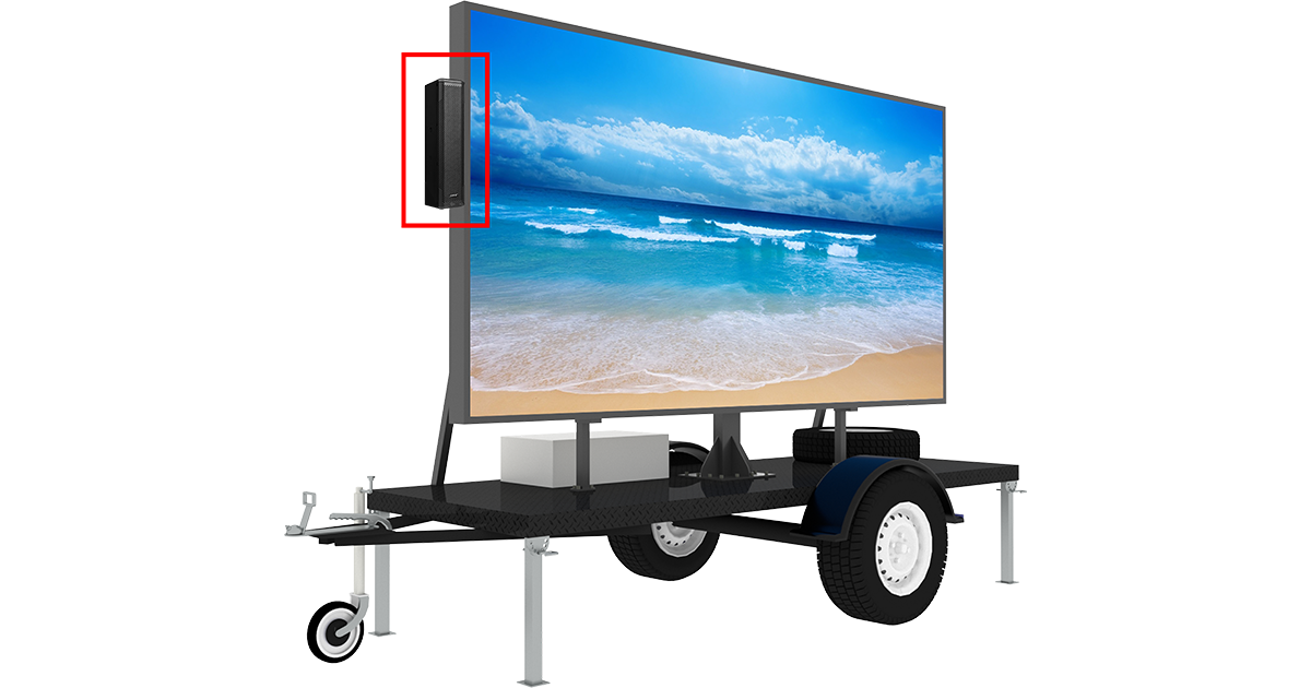 LED Screen Trailer Mobile Advertising Display for Sale Canbest Trailer Screen Series supplier