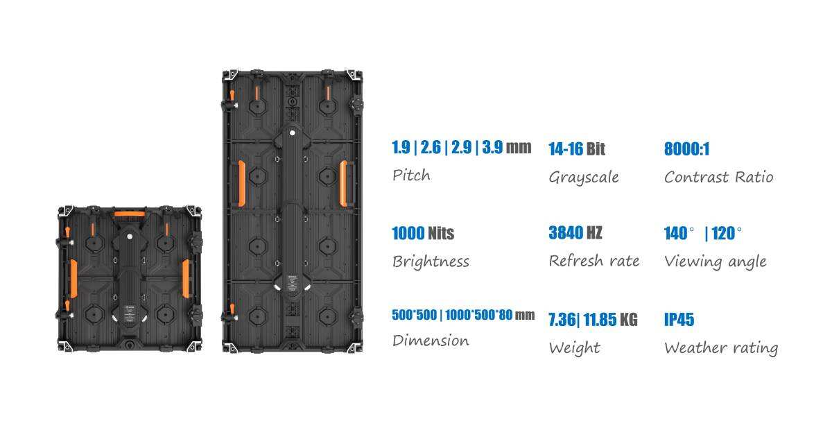 Rental LED Screen Display Board Concert Curved Dual Signal Redundancy Canbest K Series details