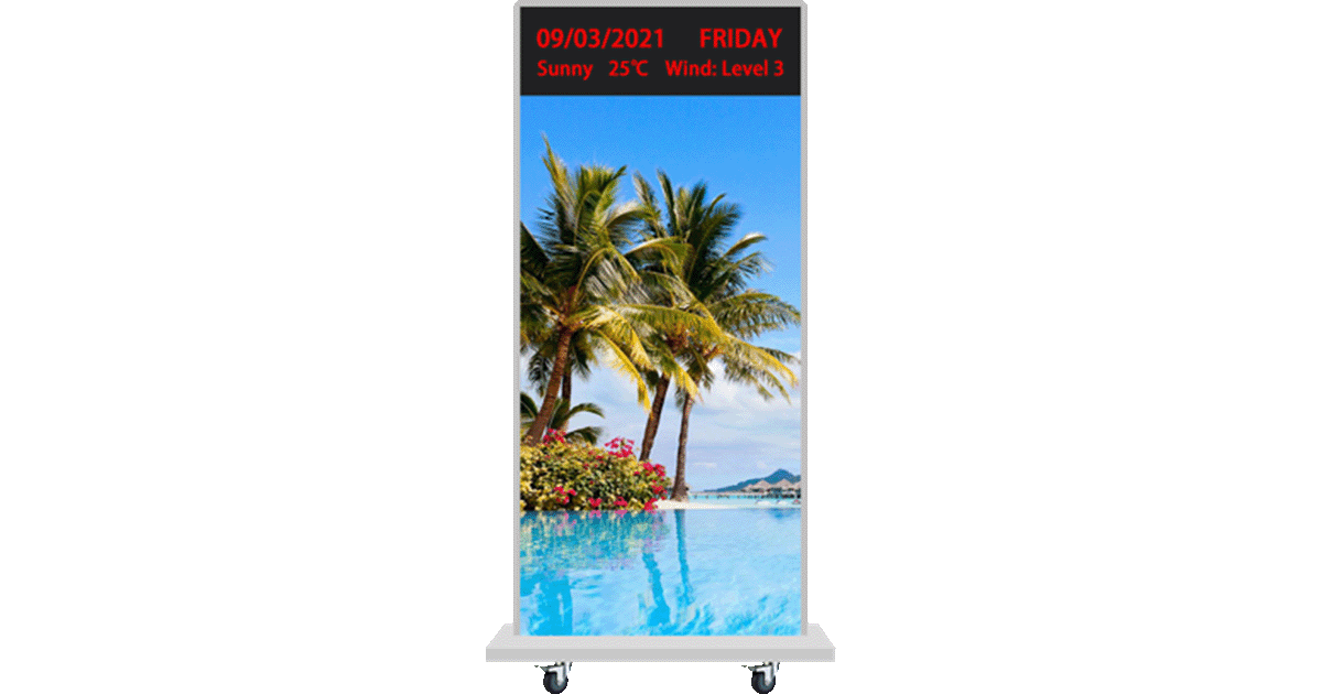 Led Poster Waterproof Outdoor Display Advertising Stand Canbest ADP Series details