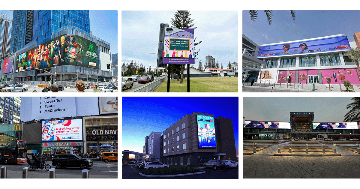 Outdoor Led Screen Advertising Billboard For Sale Display Complete Signage details