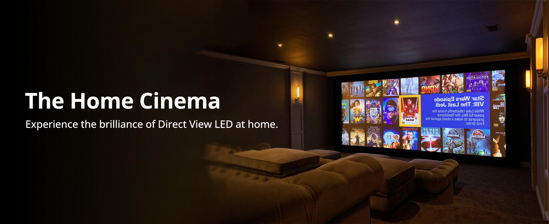 LED Wall Home Cinema