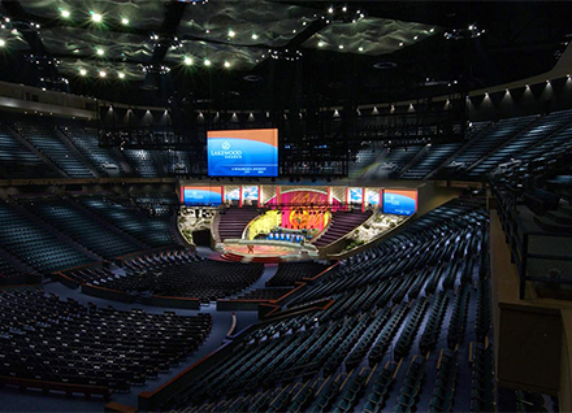 Lakewood Church Indoor LED Screen Project