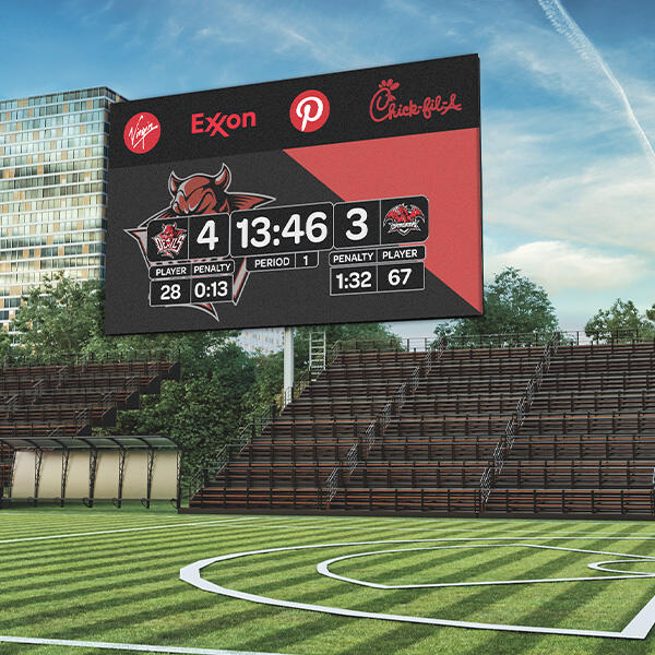 Outdoor digital scoreboard price