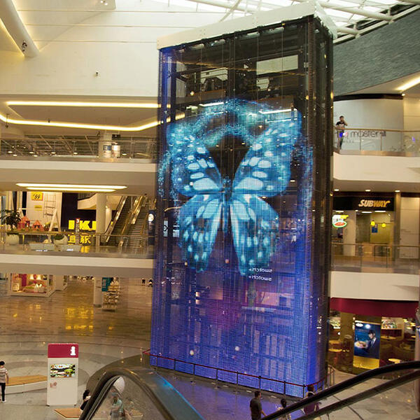 Transparent led display screen for sale