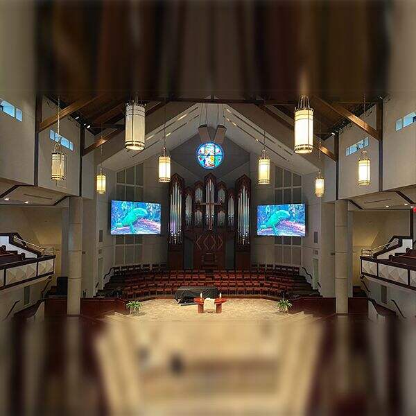 Video wall for church price