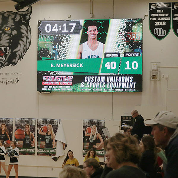 Led basketball scoreboard price