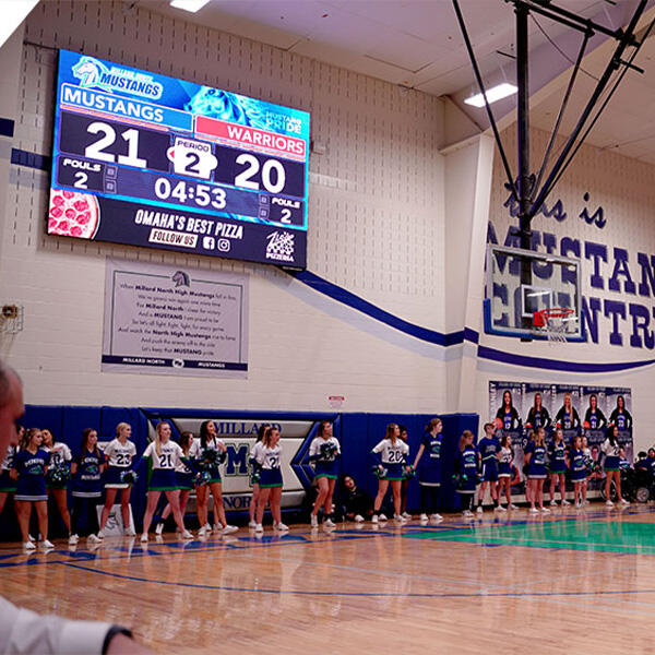 Led basketball scoreboard for sale