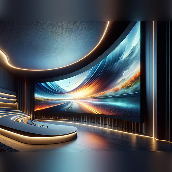 Curved led screens manufacturer