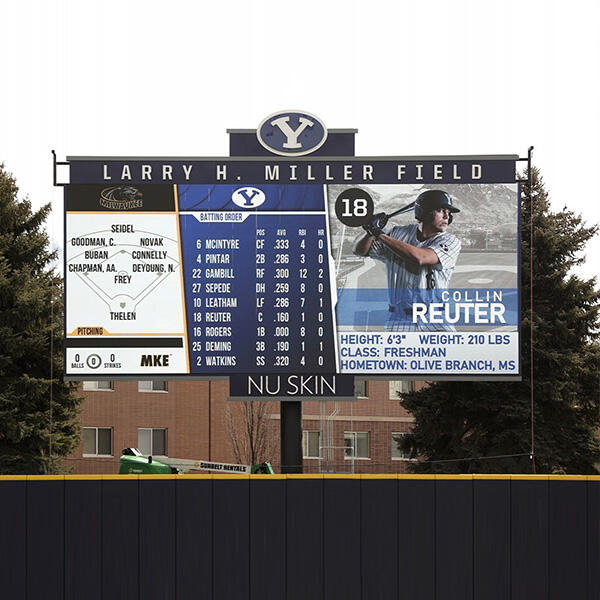 Baseball video scoreboard for sale