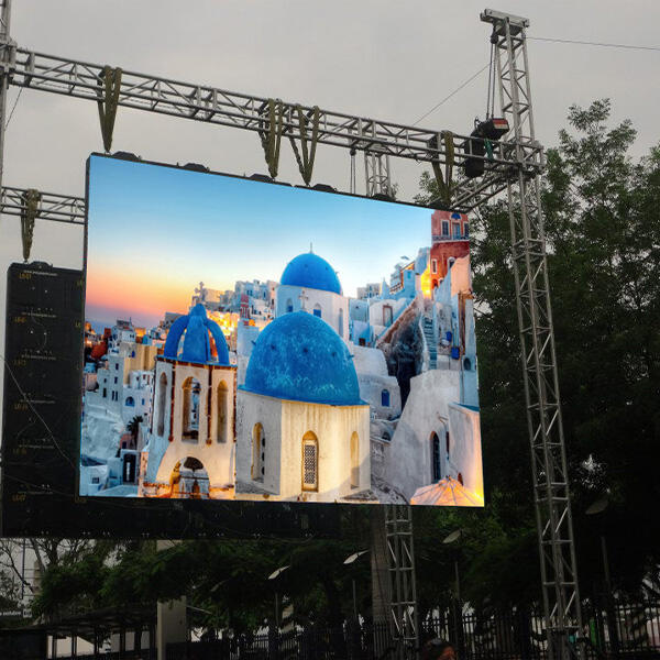 Outdoor led display rental price