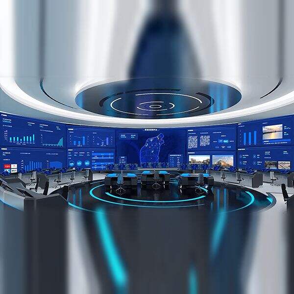 Curved video wall manufacturer