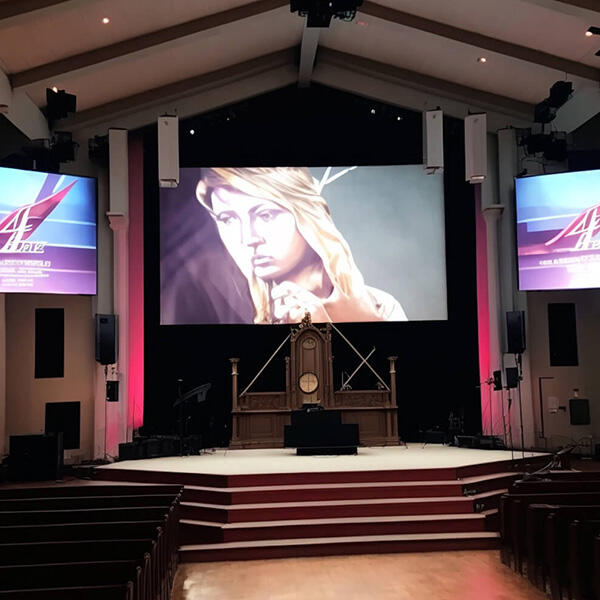 Video wall system for churches manufacturer