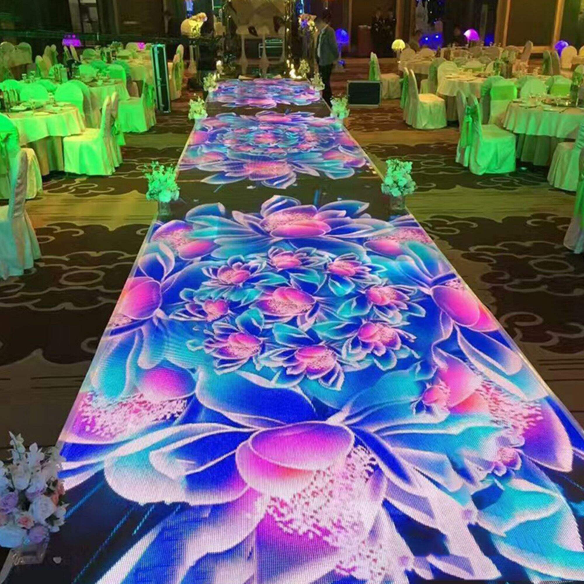 Floor LED Screen Interactive Video Stage Display Panels