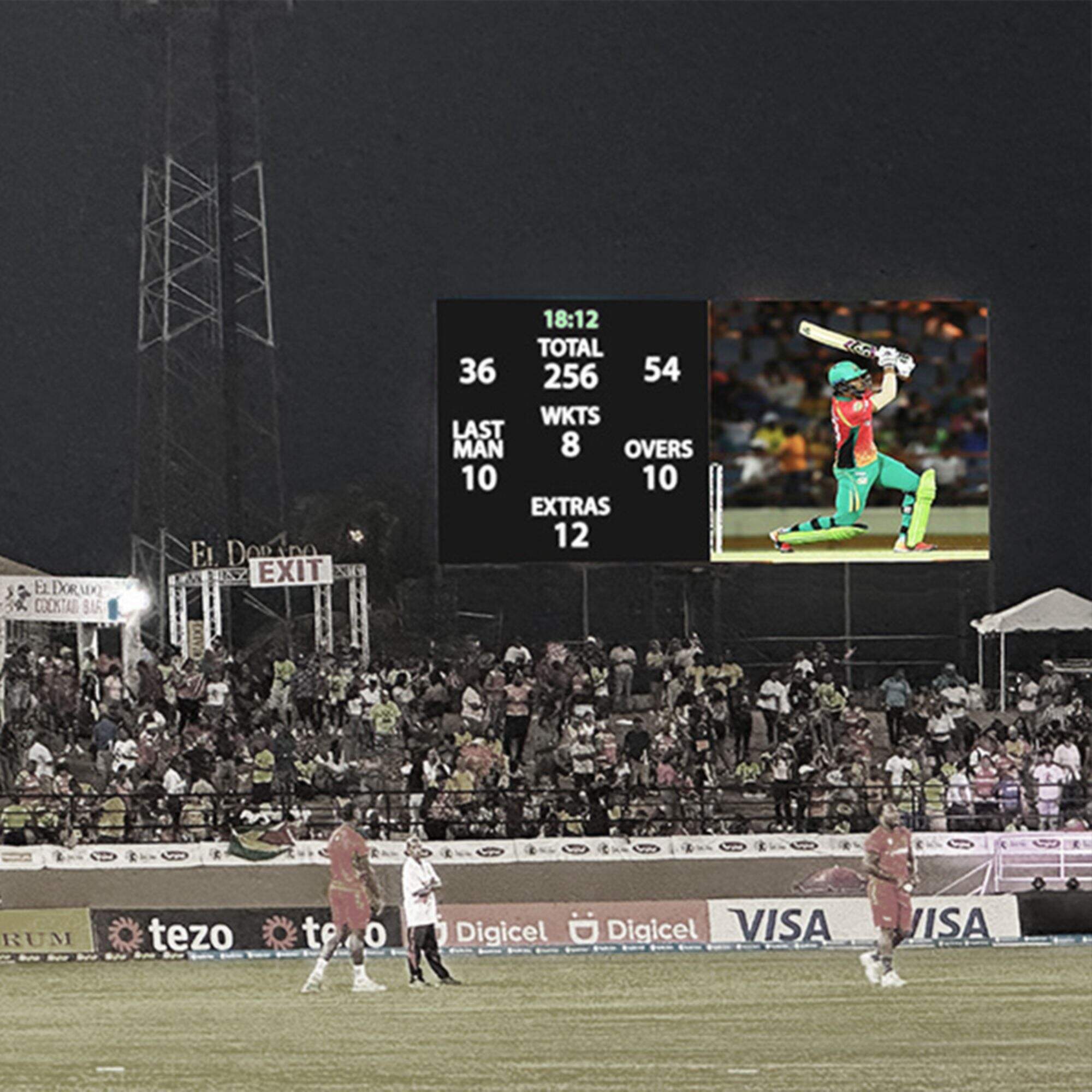 LED Cricket Scoreboard Price Advertising Jumbotron Billboard Arena Canbest A PRO Series