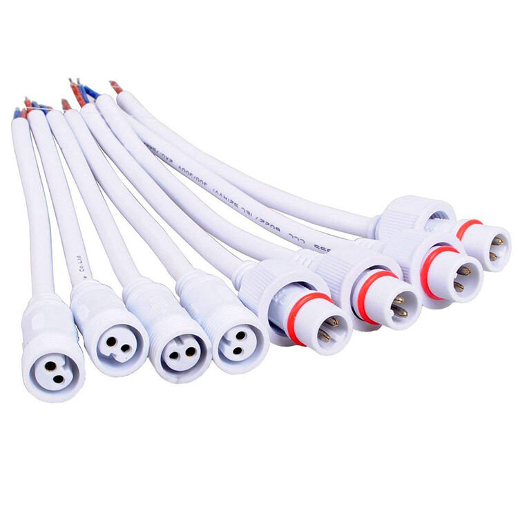 IP67 IP68 2pin 3pin 4pin 5pin 6pin 7pin 8pin M12 Mini 22AWG LED Strip Waterproof connector