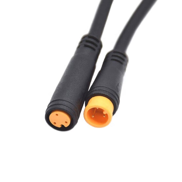 IP65 Electric Bike Mini Male Female M8 Waterproof Cable M8 2Pin 3Pin 4Pin 5Pin Connector factory