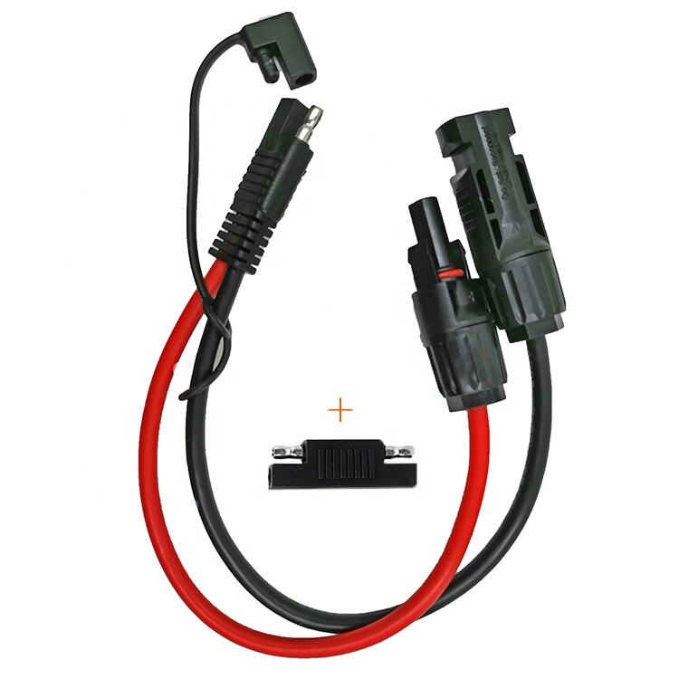 Solar Panel Connector Cable, Solar to SAE Connector Cable, with SAE Polarity Reverse Adapter Plug manufacture