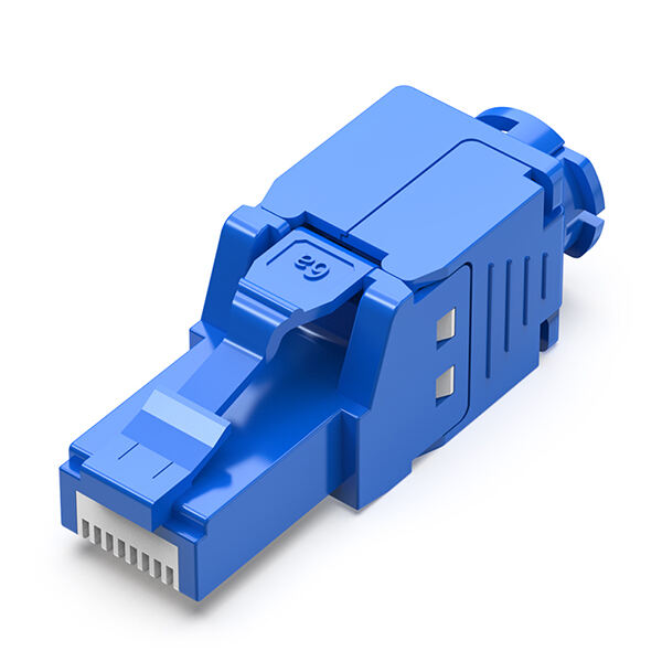 Utilisation de connecteurs Cat6a RJ45