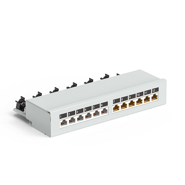 So verwenden Sie ein Patchpanel mit hoher Dichte