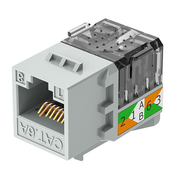 Safety in RJ45 Keystone Jacks