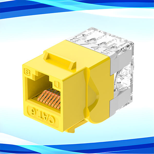 Cat5e Keystone Jacks for Versatile Network Configurations