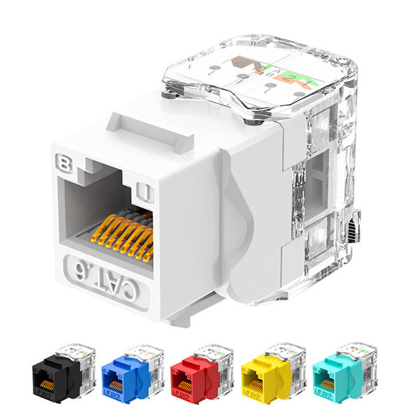 Keystone RJ45 잭의 보안: