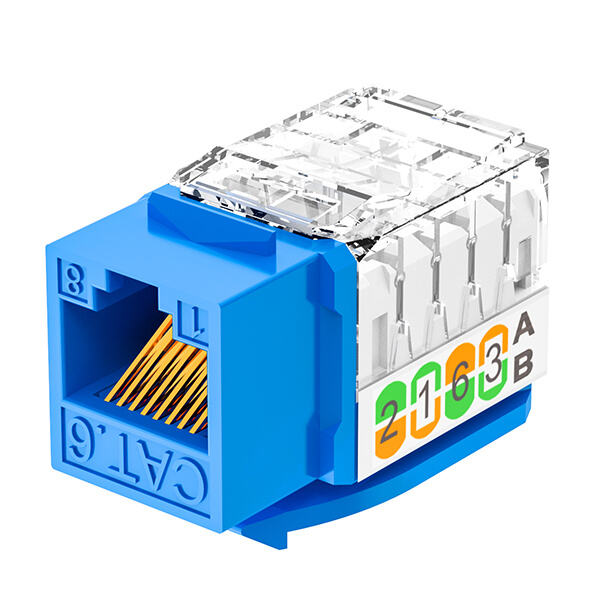 Использование разъемов RJ45 Keystone