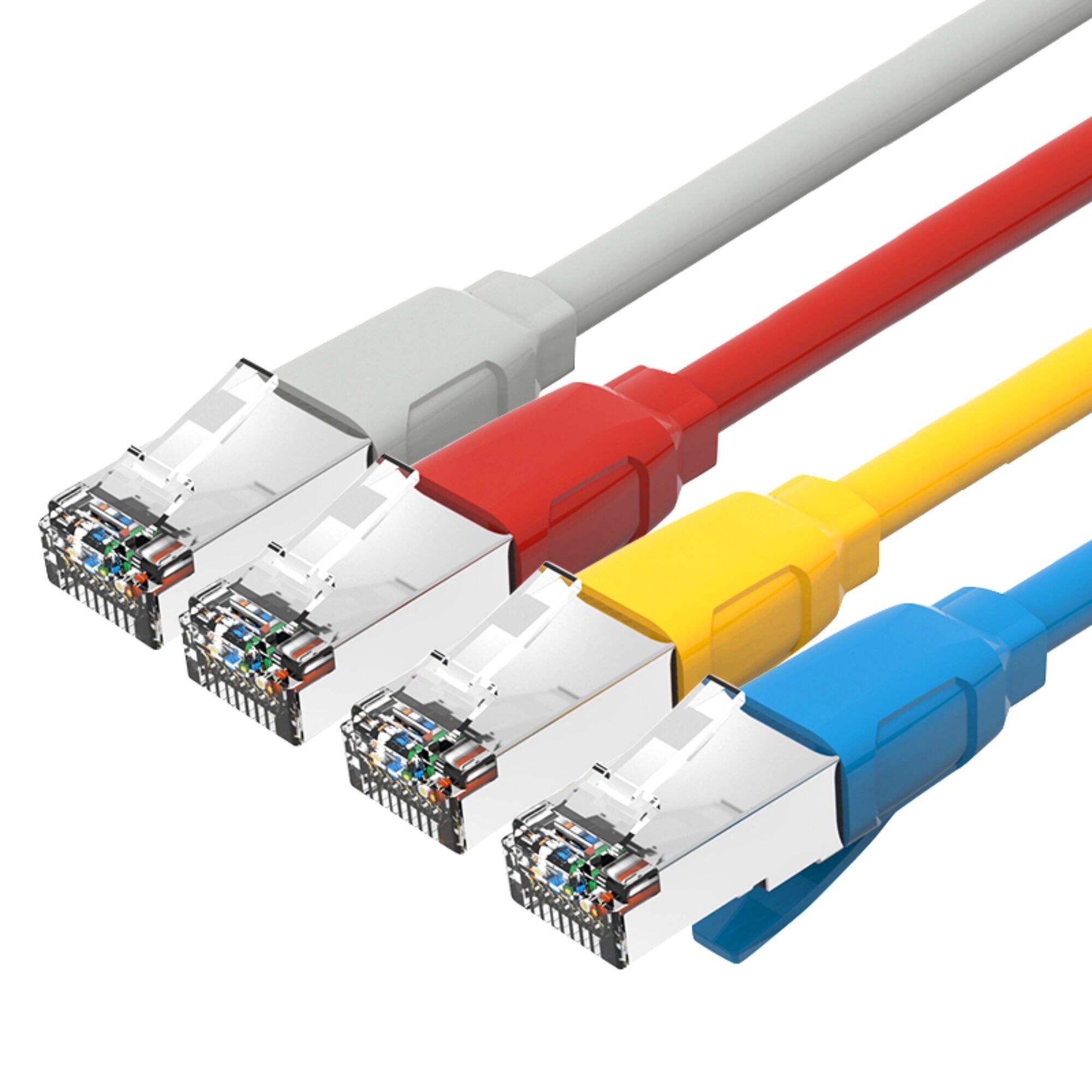 Computergebruik RJ45-connector Ethernet-kabel Utp Ftp 1m 2m 3m 5m 1m-50m Cat5e Cat6 Cat6a patchkabel utp patchsnoer rj45 kabel