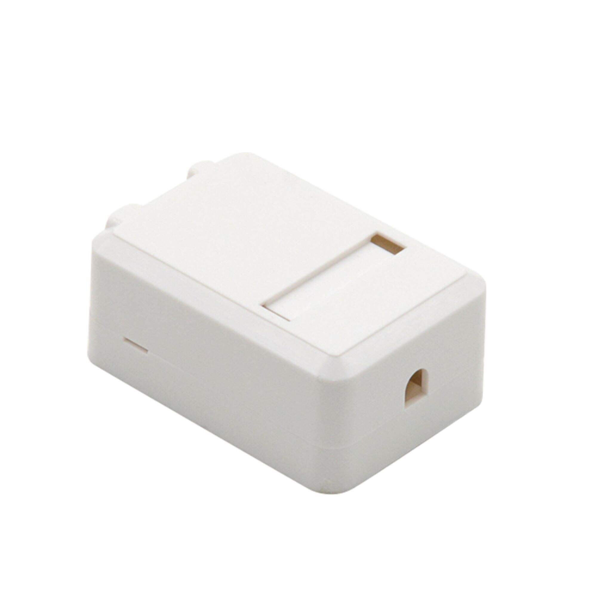 Cat5e Cat.6 Cat.6a Single Port RJ45 UTP Superficies Adscendens Box Wall Mounted Outlet Box