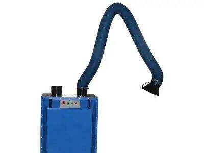 What are portable weld fume extractors used for