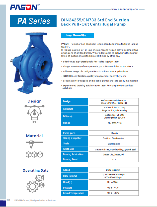 Heavy Duty End Suction Centrifugal Pump,gold Mining Water Pump 150/50 Cast Iron Heavy Duty Centrifugal Pump supplier