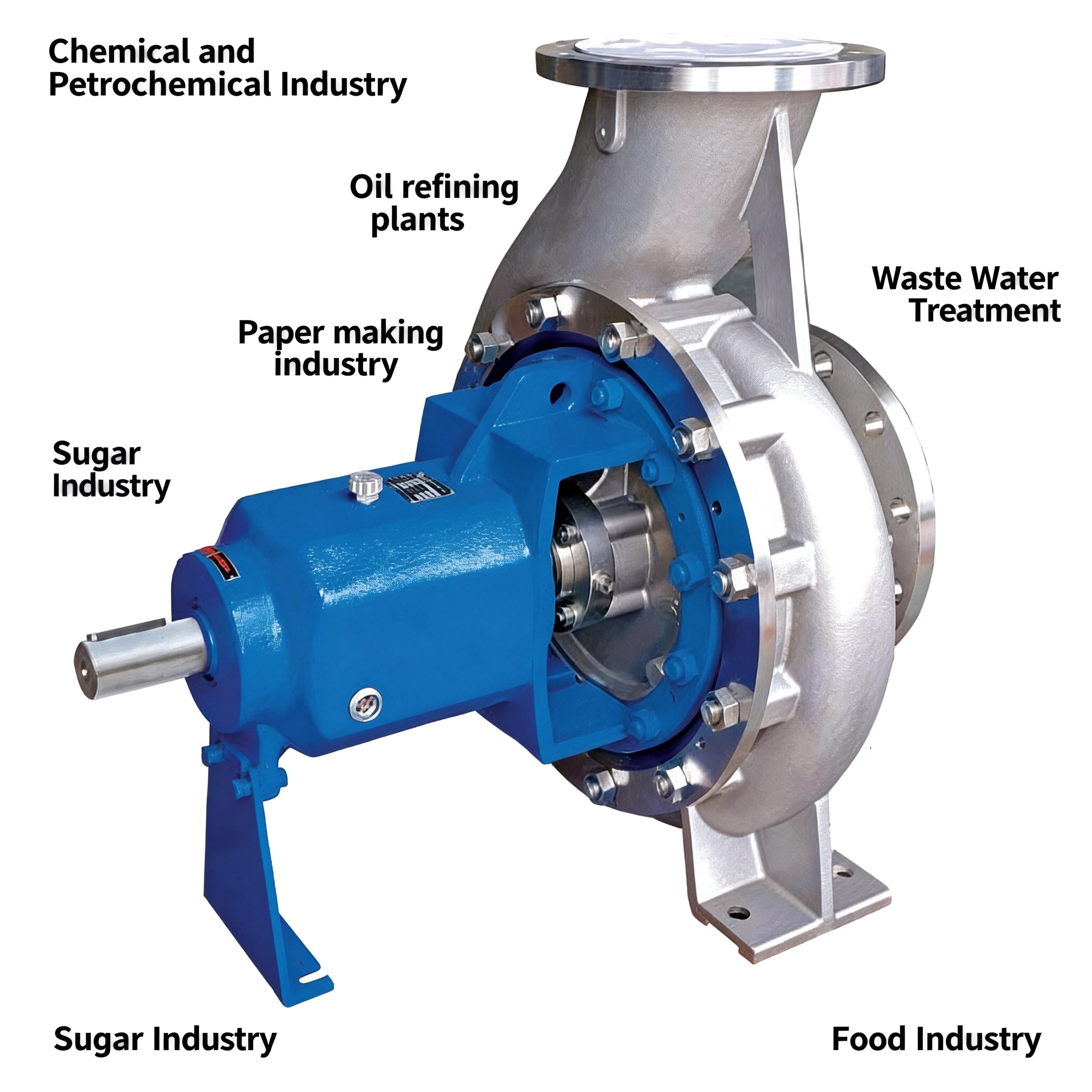 AISI 316L Stainless Steel CE Certified Sanitary Centrifugal Food Grade Pump  for Dairy, Beverage and Pharmaceutical Liquids. details