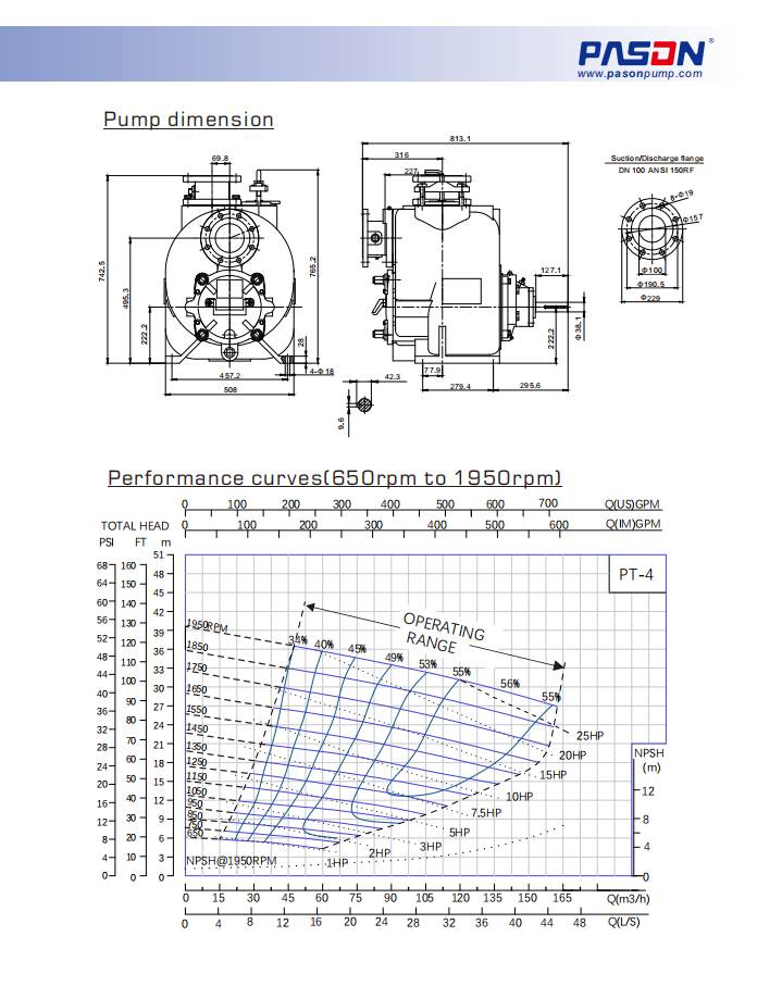 8 Inch Heavy Diesel Solids Handling Self Priming Sewage Pump, Diesel Self Priming Sewage Pump, Wastewater Pump supplier