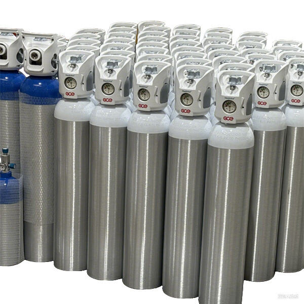 Mantenha-se ágil debaixo d'água com cilindros de alumínio para mergulho