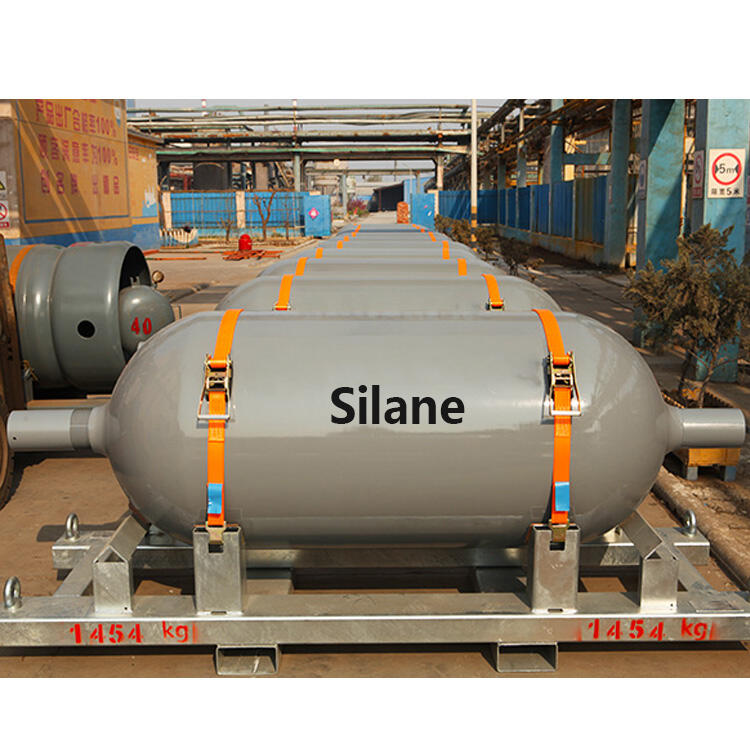 Electronic Grade High Purity 99.9999% Sih4 Gas Cylinder Silane Gas Presyo ng mga detalye