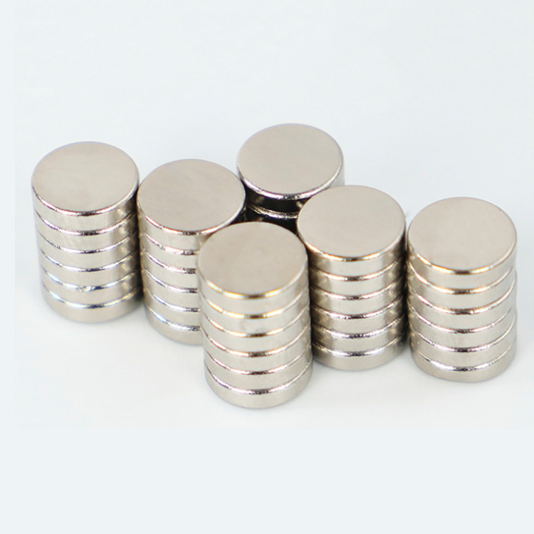 Super Strong D10mm D15mm D20mm N35-N52 Disc Round Neodymium Magnet details