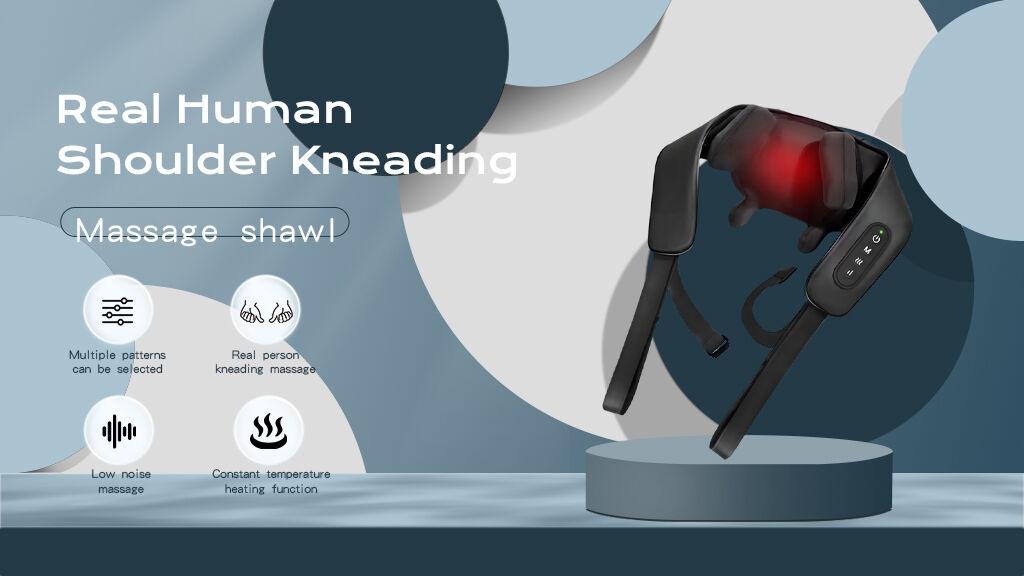 Becozy Portable Smart Pulse Heat Neck Shoulder Massager 3D Kneading Movement Timing Control 12-Month Warranty for Cervical supplier