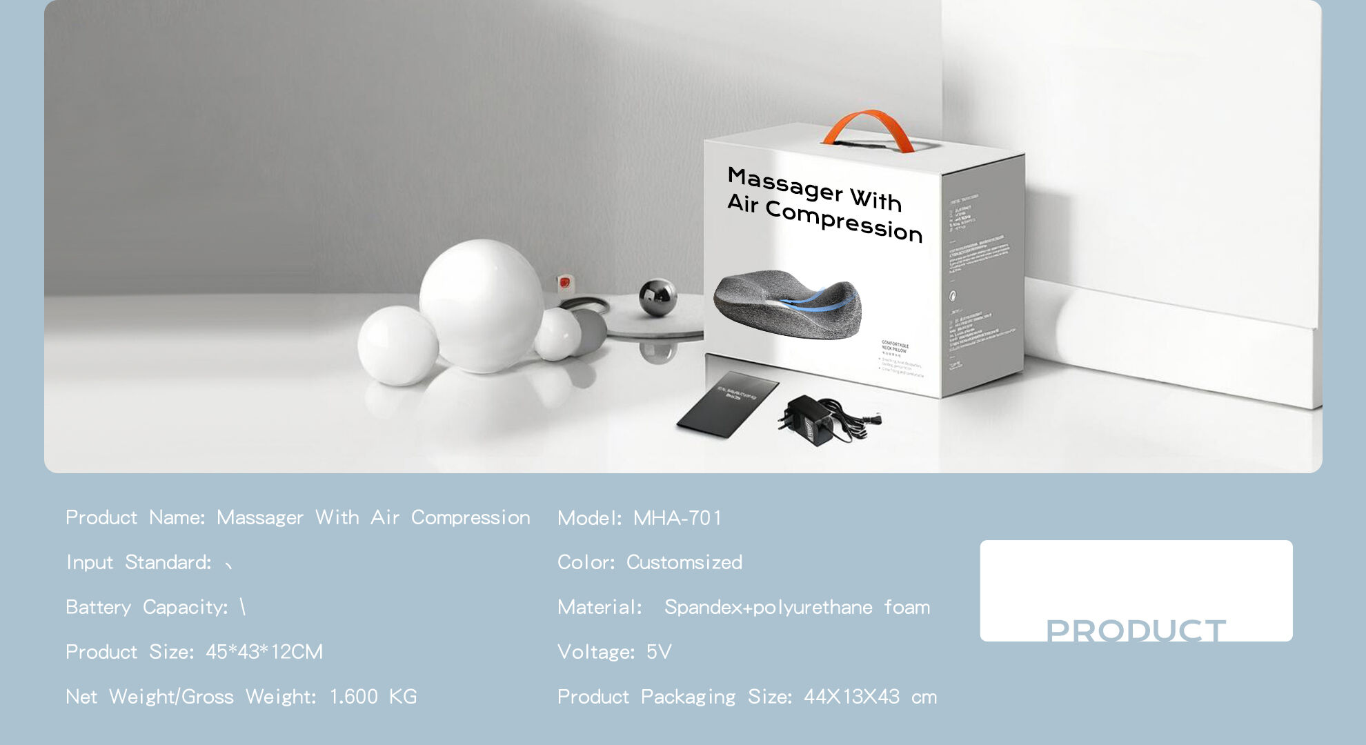 Customized Electric Airbag Massager Vibration Heating & Memory Foam Massage Seat Cushion for Car Seat Buttock Body Application factory