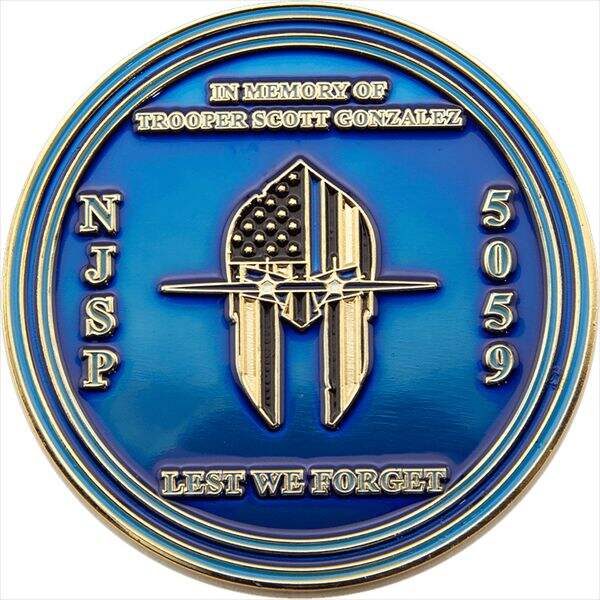 Display your pride in the police force with custom challenge coins.