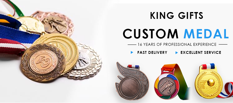 Wholesale Cheap Custom Gold Plated Souvenir Metal Sports Custom Medal Sports Award Medal Europe Custom Medals details