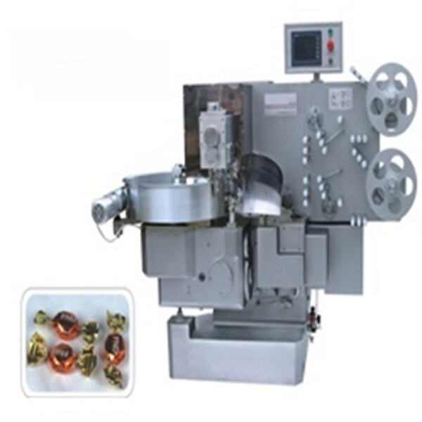 Increase productivity in candy packaging with the Candy Double Twist Wrapping Machine