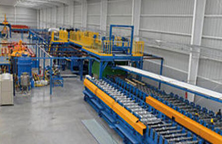 PU Sandwich panel line
