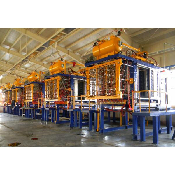 How does an EPS foam molding machine improve production efficiency?