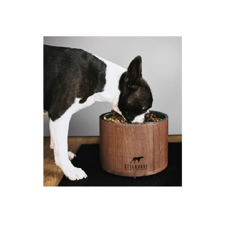 Solid wood Dog Bowls for Large Dogs supplier