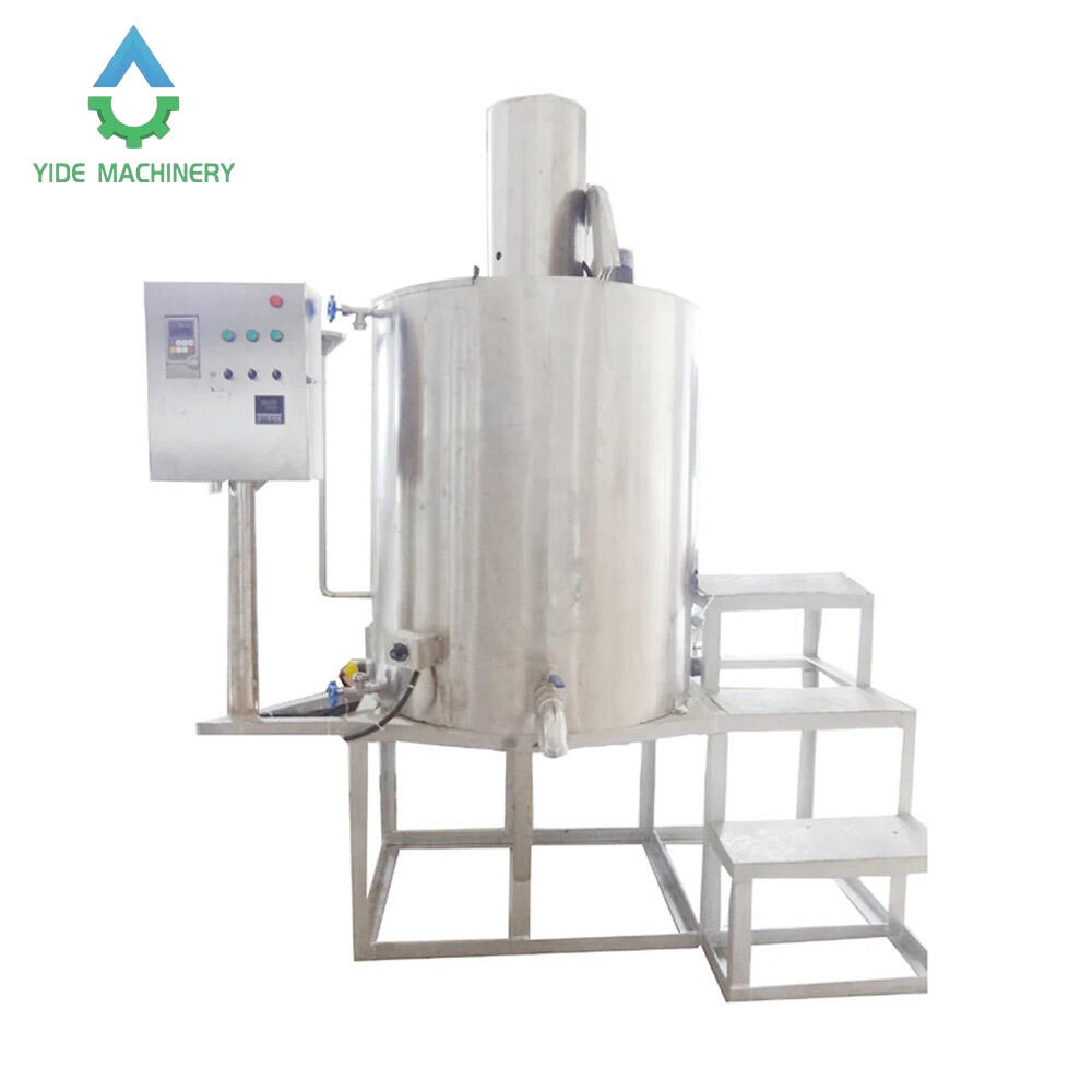 100L stand type wax melting machine tank container