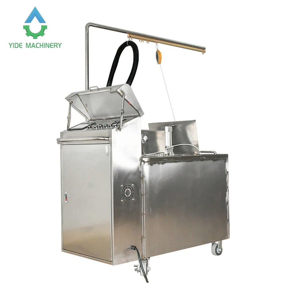 Idinisenyo para sa Efficiency Wax Mixing Pumpers Semi Automatic Candle Filling Machine Wax Melter at Mixer Ramp up Production